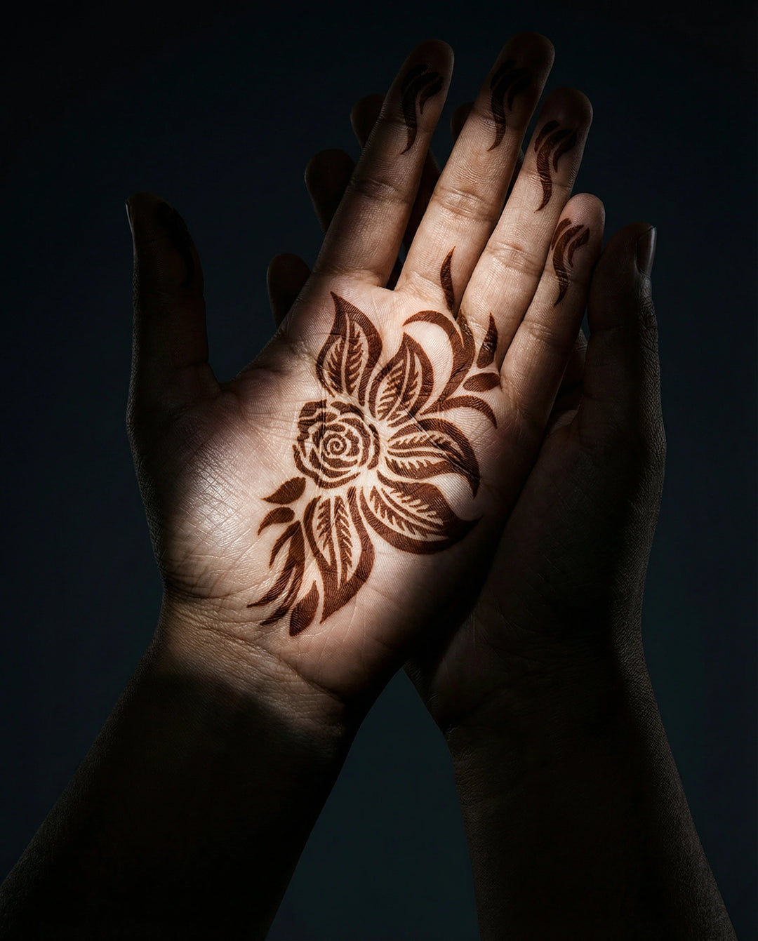Motif ethnique pour tatouage au henné inspiration andine