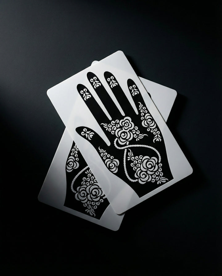 Pochoirs Pour Henné "Enchanté"