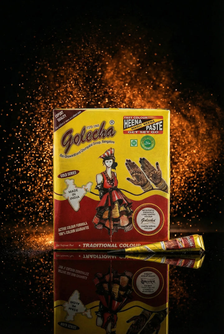 Henné Naturel - Boîte de 12 Cônes