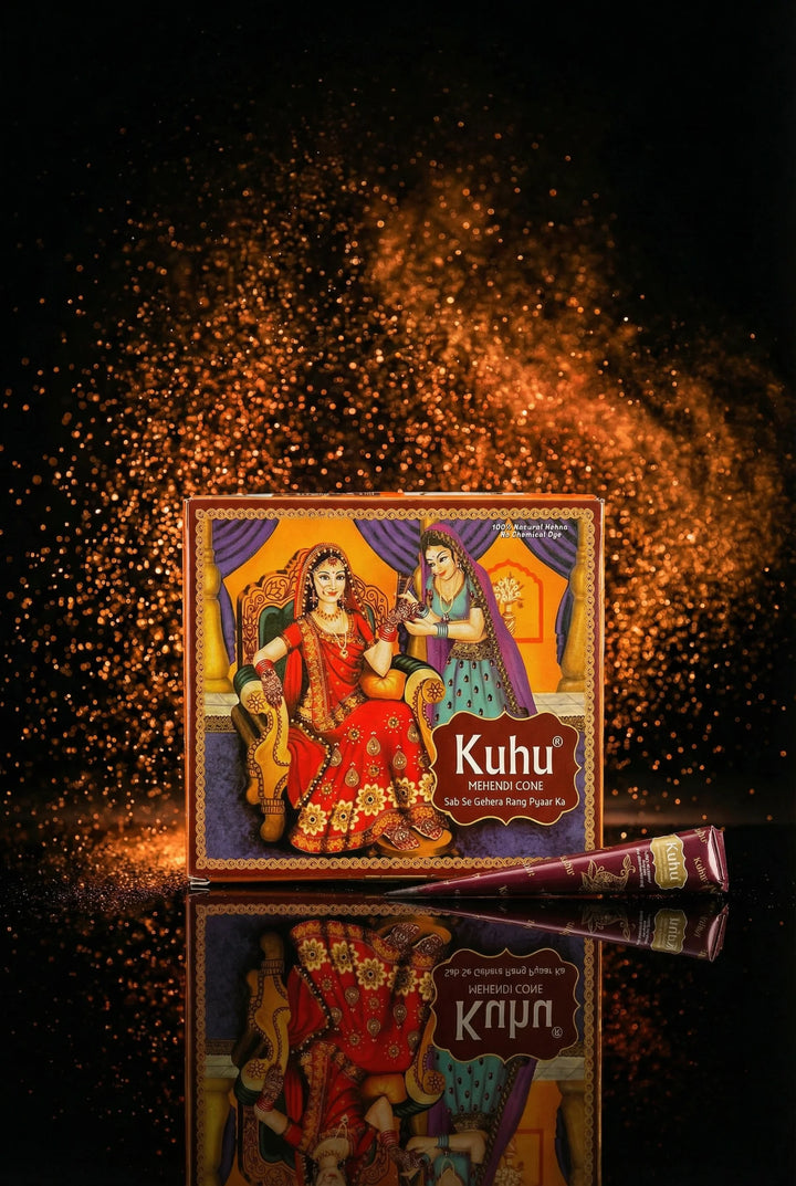 Henné Marron Clair - Boite de 12 Cônes